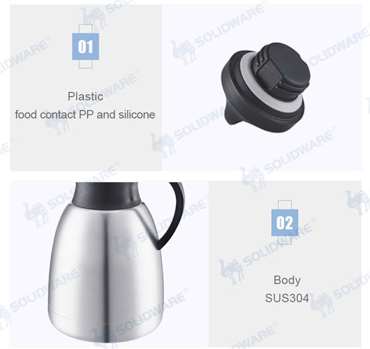 SVP-BT Stainless Steel Coffee Percolator