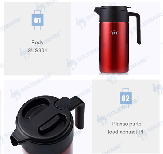 SVP-D vacuum thermos flask jug
