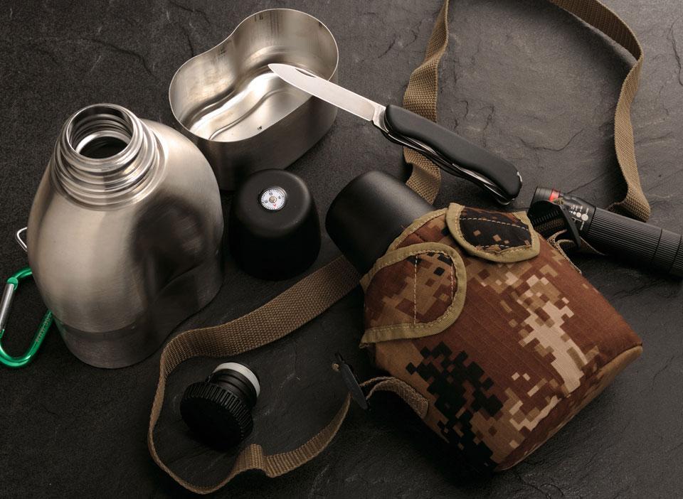 Stainless Steel Military Canteen